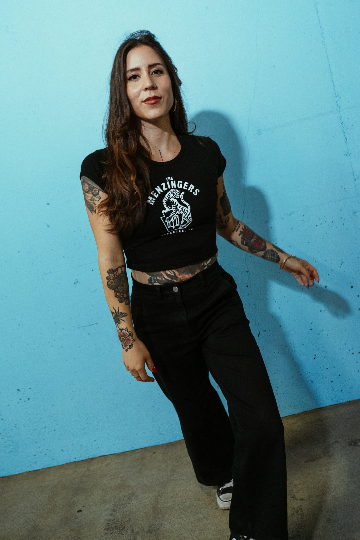 Tiger Crop Top