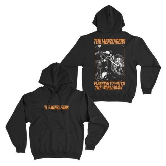 Watch The World Burn Black Hoodie